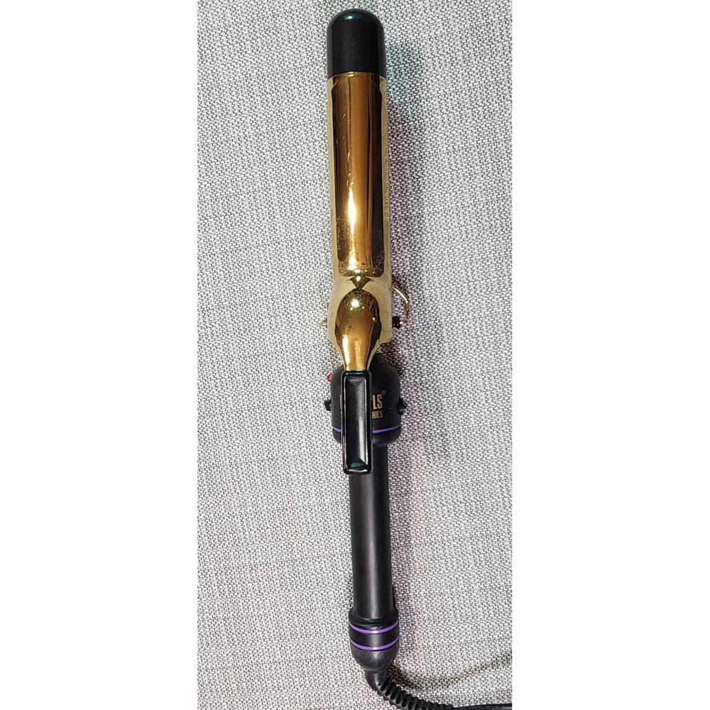 Hot Tools Curling Iron 1.25 Inch 24k Gold Professional Style